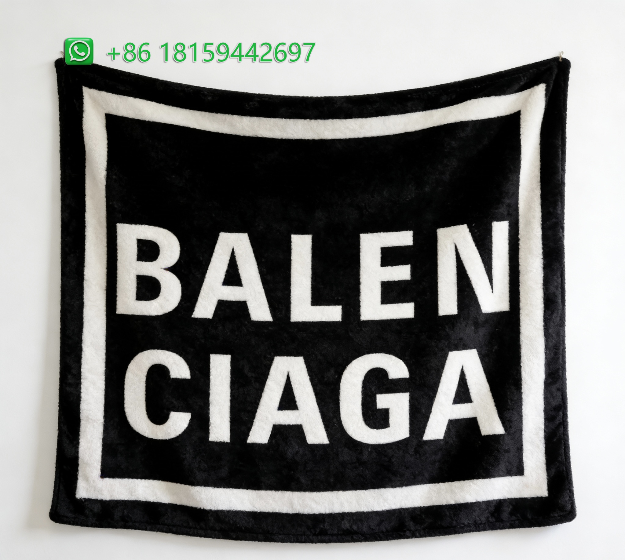 Balenciaga Throw Blankets